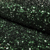 Sequins on velvet - Forest green - Calissone