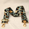 Dark multicolored trap strap - Calissone