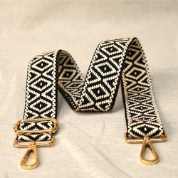 Dark multicolored trap strap - Calissone