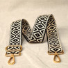 Dark multicolored trap strap - Calissone