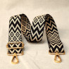 Dark multicolored trap strap - Calissone