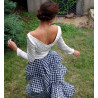 Highland skirt pattern - Calissone