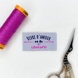 Rosetail labels - Living love and sewing - Calissone