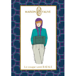 Rafale windbreaker pattern - Calissone