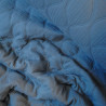 Double gauze quilted wave - Jeans blue - Calissone