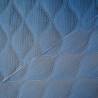 Double gauze quilted wave - Jeans blue - Calissone
