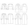 Joseph trench and coat pattern - Calissone