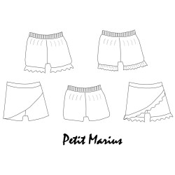 Children's Pattern PETIT Marius Shorts - Calissone