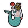 fish man - iron-on badge - Macon and Lesquoy - Calissone