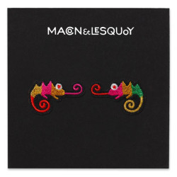 Chameleon - Thermocollant - Macon and Lesquoy ecusson - Calissone
