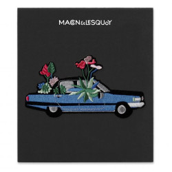 Cadillac en Fleur - Iron-on badge - Macon et Lesquoy - Calissone