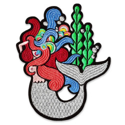 Mermaid - Thermocollant - Macon and Lesquoy ecusson - Calissone