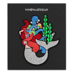 Mermaid - Thermocollant - Macon and Lesquoy ecusson - Calissone