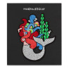 Mermaid - Thermocollant - Macon and Lesquoy ecusson - Calissone