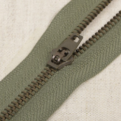Zip laiton non séparable 10cm - Z14 - M1904 - Calissone