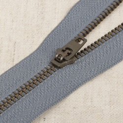 Zip laiton non séparable 20cm - Z14 - M1904 - Calissone