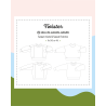 Patron Twister duo sweats - Adulte - Calissone