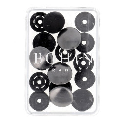 Bohin metal magic snap fasteners 14 mm - Calissone
