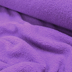 Sherpa - Faux Fur Fleece - Purple - Calissone