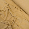 Heather cotton jersey - Mustard yellow - Calissone
