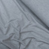 Heather cotton jersey - Silver gray - Calissone