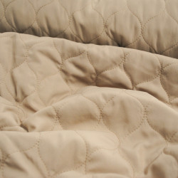 Plain double-sided quilted - Sand - Calissone