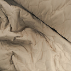Plain double-sided quilted - Sand - Calissone