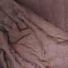 Matelassé double face uni - Vieux rose - Calissone