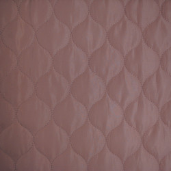 Plain double-sided quilted - Old pink - Calissone