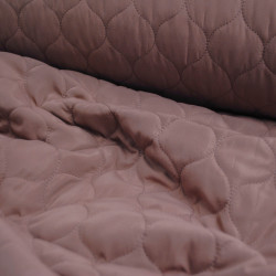 Matelassé double face uni - Vieux rose - Calissone