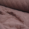 Matelassé double face uni - Vieux rose - Calissone