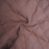 Matelassé double face uni - Vieux rose - Calissone