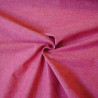 Coton chambray uni framboise - Calissone