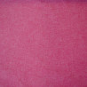 Coton chambray uni framboise - Calissone