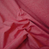 Cotton Chambray Uni Rouge - Calissone