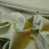 Cotton chambray uni vert - Calissone