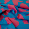 BIG hearts cotton poplin - Calissone