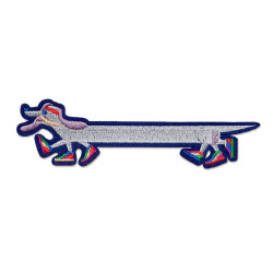 Running Dog - Ecusson Sticker - Macon and Lesquoy - Calissone