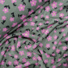 Floral sweatshirt - Almond and pink green - Calissone