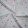 Double cotton gauze heart - White - Calissone