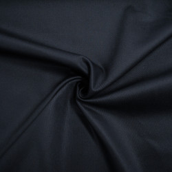 Plain gabardine - Navy blue - Calissone