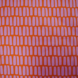 Coton pink coated on orange - Calissone