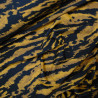Jersey maillot zebré camel / noir - Calissone