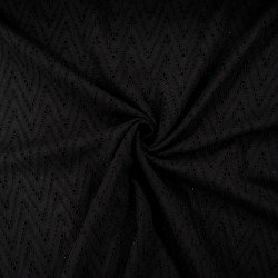 Broderie anglaise Color - Noir - Calissone