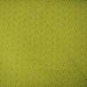 Broderie anglaise Color - Vert anis - Calissone