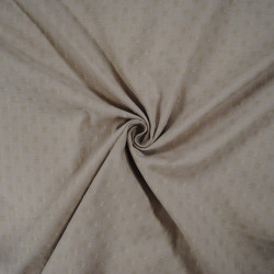 Coton fantaisie - Beige - Calissone