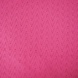 COLOR - FUCHSIA English embroidery - Calissone