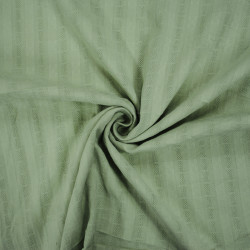 Coton tissé Joly - Vert menthe - Calissone