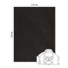 Reinforcement / Self-adhesive canvas 7.5 x 10 cm (set of 2) - Calissone