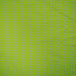 Coton seersucker vichy petits carreaux - Jaune fluo - Calissone
